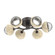 Cabochon Flush Mount - 6pc (1289|CLB0093-01-GP-C-L3-TR)
