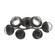 Cabochon Flush Mount - 6pc (1289|CLB0093-01-GP-C-L3-BM)