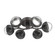 Cabochon Flush Mount - 6pc (1289|CLB0093-01-GP-C-L1-MB)