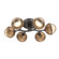Cabochon Flush Mount - 6pc (1289|CLB0093-01-GP-A-L1-NB)