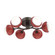 Cabochon Flush Mount - 6pc (1289|CLB0093-01-FB-WL-L3-RE)
