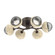 Cabochon Flush Mount - 6pc (1289|CLB0093-01-FB-S-L1-TR)