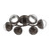 Cabochon Flush Mount - 6pc (1289|CLB0093-01-FB-C-L3-MS)