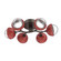Cabochon Flush Mount - 6pc (1289|CLB0093-01-FB-C-L1-RE)