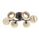 Cabochon Flush Mount - 6pc (1289|CLB0093-01-FB-A-L1-TR)