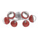 Cabochon Flush Mount - 6pc (1289|CLB0093-01-CS-C-L3-RE)