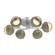 Cabochon Flush Mount - 6pc (1289|CLB0093-01-CS-A-L1-GE)