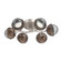 Cabochon Flush Mount - 6pc (1289|CLB0093-01-BS-S-L3-BB)