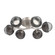 Cabochon Flush Mount - 6pc (1289|CLB0093-01-BS-S-L1-GP)