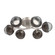 Cabochon Flush Mount - 6pc (1289|CLB0093-01-BS-S-L1-FB)