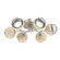 Cabochon Flush Mount - 6pc (1289|CLB0093-01-BS-C-L3-TR)