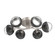 Cabochon Flush Mount - 6pc (1289|CLB0093-01-BS-C-L3-MB)