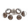 Cabochon Flush Mount - 6pc (1289|CLB0093-01-BS-C-L3-BB)