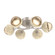 Cabochon Flush Mount - 6pc (1289|CLB0093-01-BS-A-L1-TR)