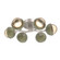 Cabochon Flush Mount - 6pc (1289|CLB0093-01-BS-A-L1-GE)