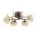 Cabochon Flush Mount Burnished Bronze (1289|CLB0093-01-BB-WL-L3-TR)