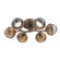 Cabochon Flush Mount - 6pc (1289|CLB0093-01-BB-S-L3-NB)