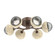 Cabochon Flush Mount - 6pc (1289|CLB0093-01-BB-S-L1-TR)
