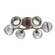 Cabochon Flush Mount - 6pc (1289|CLB0093-01-BB-S-L1-CS)