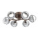 Cabochon Flush Mount - 6pc (1289|CLB0093-01-BB-C-L3-CS)