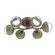 Cabochon Flush Mount - 6pc (1289|CLB0093-01-BB-C-L1-GE)