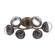 Cabochon Flush Mount Burnished Bronze (1289|CLB0093-01-BB-C-L1-GP)
