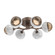 Cabochon Flush Mount - 6pc (1289|CLB0093-01-BB-B-L1-WM)
