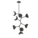 Cabochon Chandelier Large Pendant Graphite (1289|CHB0093-VB-GP-WL-001-L3-MB)