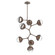 Cabochon Chandelier Large Pendant Burnished Bronze (1289|CHB0093-VB-BB-C-001-L1-MS)