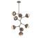 Cabochon Chandelier Large Pendant Burnished Bronze (1289|CHB0093-VB-BB-A-001-L1-MS)