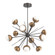 Cabochon Chandelier Large Pendant Graphite (1289|CHB0093-0B-GP-WL-001-L3-NB)