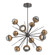 Cabochon Chandelier Large Pendant Graphite (1289|CHB0093-0B-GP-S-001-L3-NB)