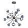 Cabochon Chandelier Large Pendant Graphite (1289|CHB0093-0B-GP-C-001-L1-BU)