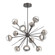 Cabochon Chandelier Large Pendant Graphite (1289|CHB0093-0B-GP-C-001-L1-BS)