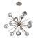 Cabochon Chandelier Large Pendant Burnished Bronze (1289|CHB0093-0B-BB-S-001-L3-CS)
