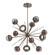 Cabochon Chandelier Large Pendant Burnished Bronze (1289|CHB0093-0B-BB-S-001-L1-MS)