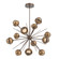 Cabochon Chandelier Large Pendant Burnished Bronze (1289|CHB0093-0B-BB-B-001-L3-NB)