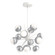 Cabochon Chandelier Large Pendant Salt White (1289|CHB0093-0A-WI-WL-001-L3-CS)