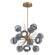 Cabochon Chandelier Large Pendant Novel Brass (1289|CHB0093-0A-NB-S-001-L1-BU)