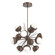 Cabochon Chandelier Large Pendant Burnished Bronze (1289|CHB0093-0A-BB-WL-001-L3-MS)