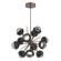 Cabochon Chandelier Large Pendant Burnished Bronze (1289|CHB0093-0A-BB-S-001-L3-BM)