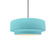 Small Tier 1-Light Pendant (254|CER-6540-RFPL-NCKL-RIGID)