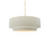 Small Tier 1-Light Pendant (254|CER-6540-CRK-BRSS-BEIG-TWST)
