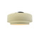 Small Tier Semi-Flush (254|CER-6360-VAN-NCKL)