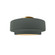 Small Tier Semi-Flush (254|CER-6360-PWGN-BRSS)
