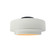 Small Tier Semi-Flush (254|CER-6360-MTGD-MBLK)