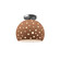 Perforated Medium Globe Semi-Flush (254|CER-6359-ADOB-NCKL)