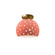 Perforated Small Globe Semi-Flush (254|CER-6357-BSH-BRSS)