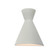 Retro LED Wall Sconce - Open Top and Bottom (254|CER-3105-MAT)