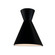 Retro LED Wall Sconce - Closed Top (254|CER-3100-BLK)